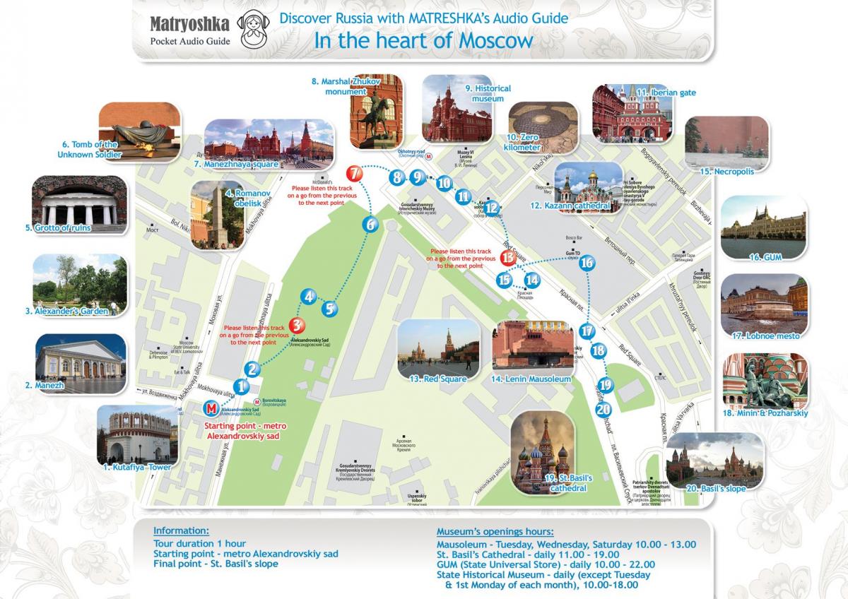 Moscou viatges mapa