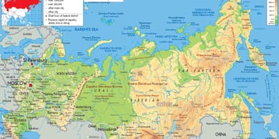 Rússia Moscou mapa
