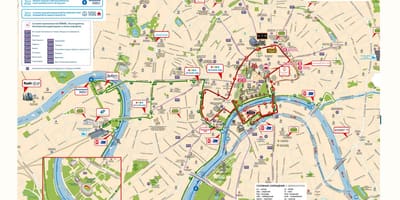 Moskva autobús mapa