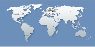 Moscou, Rússia mapa del món