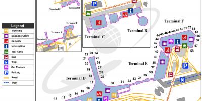 SVO terminal mapa